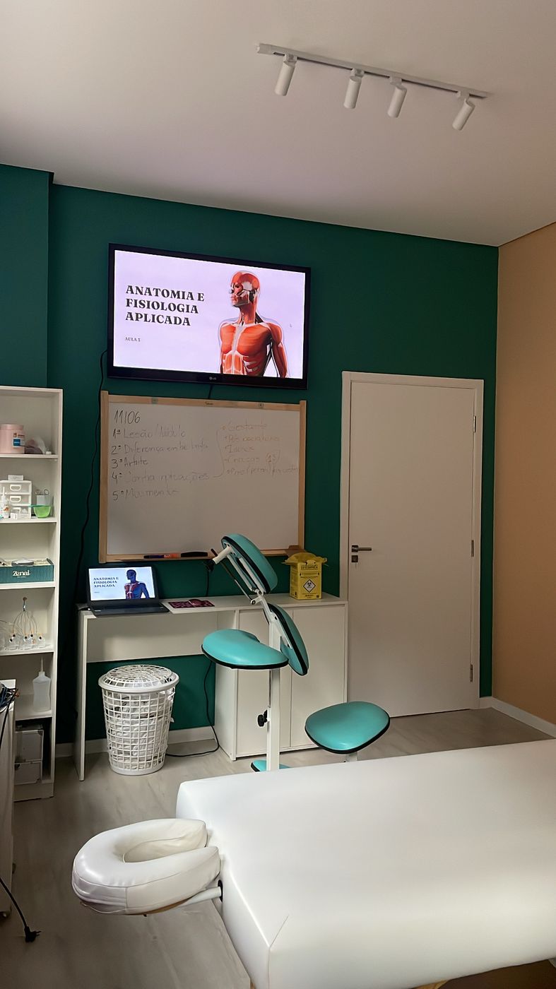 Sala de treinamento e anatomia